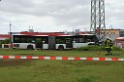 Schwerer Bus Unfall Koeln Porz Gremberghoven Neuenhofstr P142
